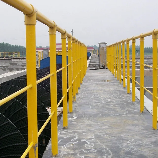 Fiberglass Composite Materials FRP Bridge Railing