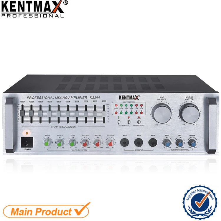 Хорошее Качество EQ RMS 120 Вт 2 Каналов 220 В Активный Динамик Усилитель Мощности