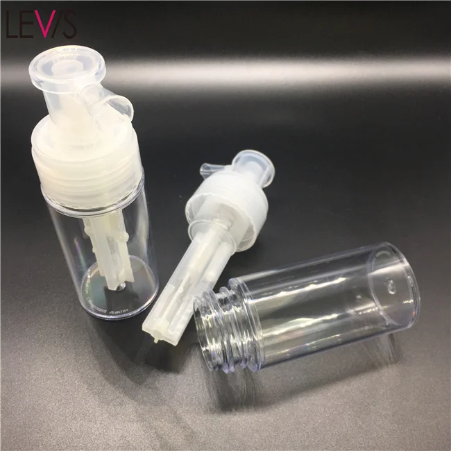 
110ml plastic baby powder containers talc powder bottle with pump 