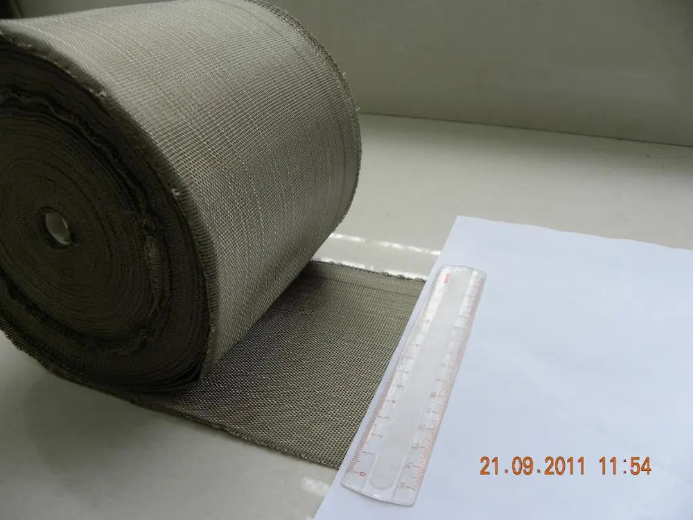 
basalt fiber needle mat fireproof ceramic fiber blanket double-layer fireproof fabric 