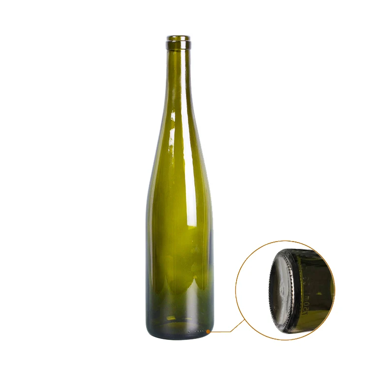 Sell well regular empty rhine glass bulk wine bottles 750ml CY-1069