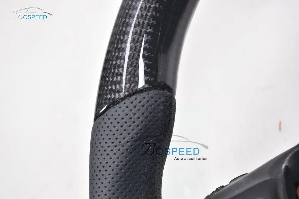
2017 most popular Carbon Fiber steering wheel For Ford Focus 