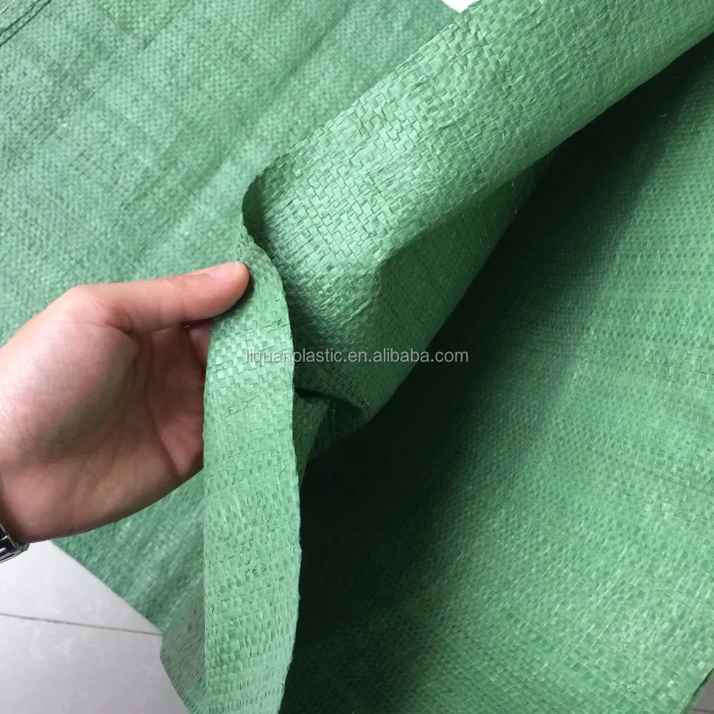 Accept custom order customized green transport metal pp woven polypropylene bags