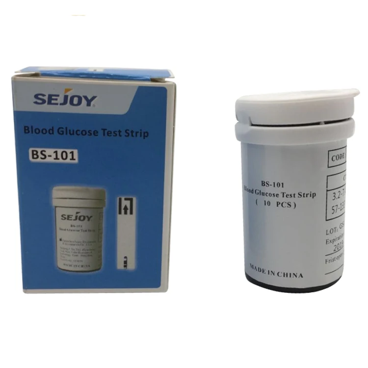 Blood Glucose Monitoring System Test Strips Digital Quick Check Glucometer