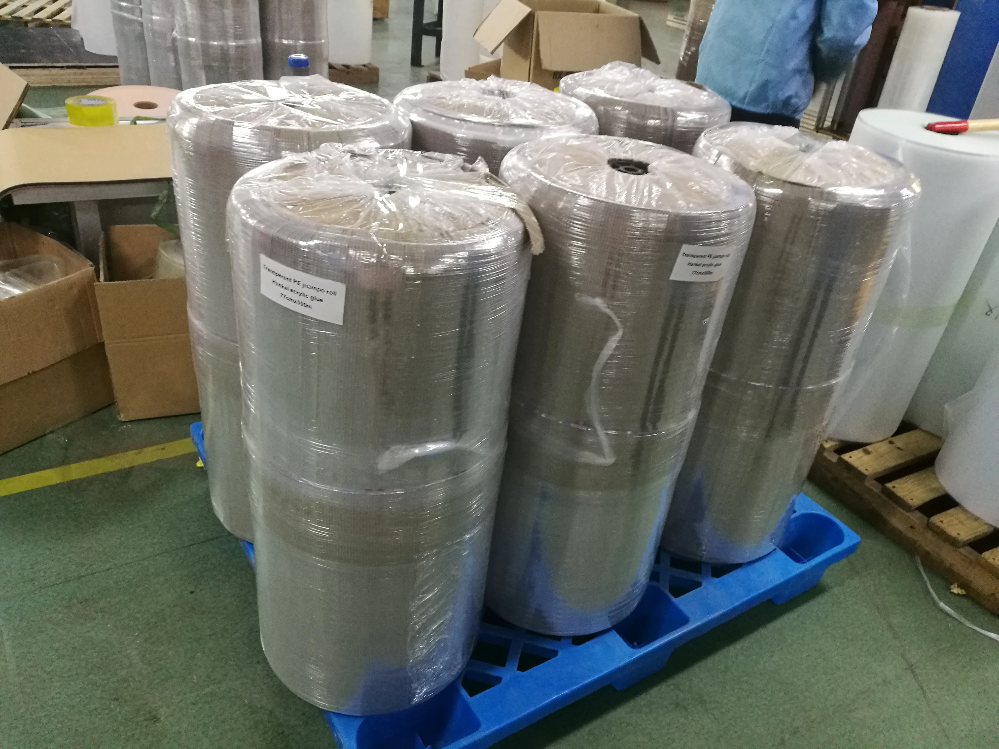 Big Rolls Raw Material For Zinc Oxide Plaster, Wound Plaster, Medical Tapes