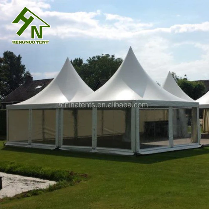 50 People Wedding Tent Floor 8x8m Pagoda Tent For Outdoor Party