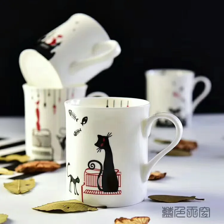 2018 manufacture new design style ceramic fine bone china white mug for sublimation