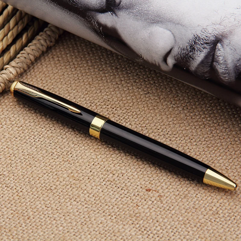 Metal stainless steel ballpoint pen metal pen steel logo steel pen