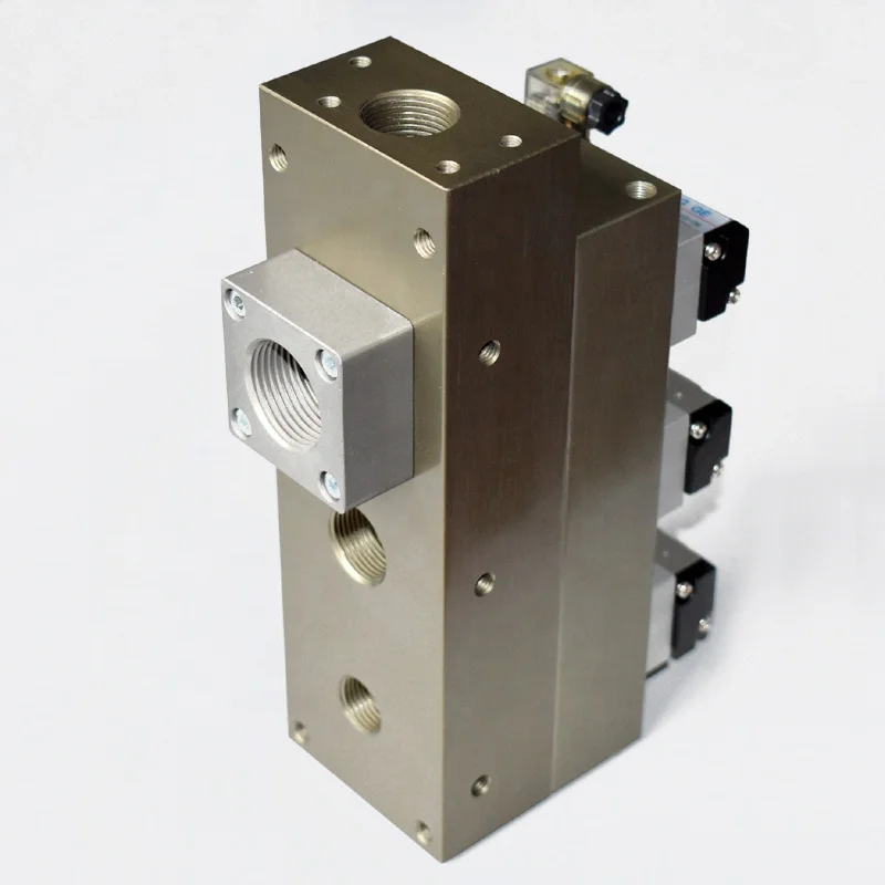 MGPC High Pressure Valve Combination PET Bottle Blow Machine Solenoid Valve Manifold Unit Manifolds Water Solenoid Valve