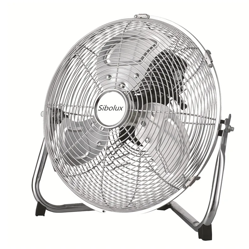 Industrial Strong Power cooling Ventilateur 12 inch 30cm full metal floor fan