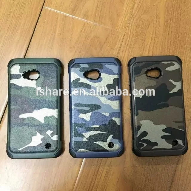 camouflage dual layer rotary belt clip Case for nokia n620