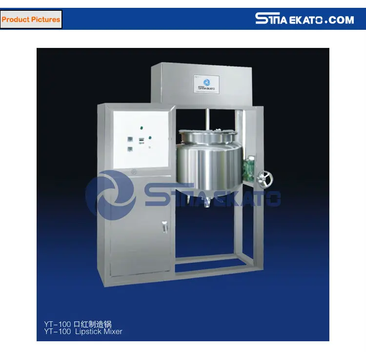 lipstick emulsifying filling making machine