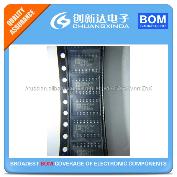 ADM232AARNZ price cheap quality IC,IC, interface RS-232 Hi-Spd 5V CMOS Driver/Receiver