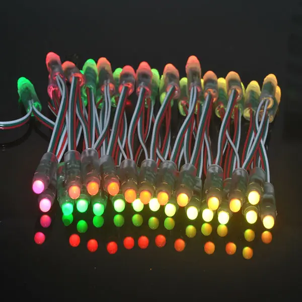 
5V WS2811, UCS1903, WS2801 programming rgb led pixel string 12mm 