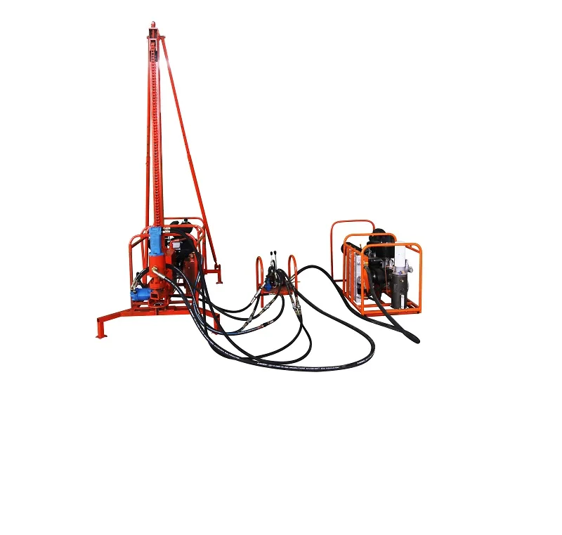 Mountain geological exploration drill machine