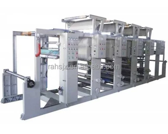 ASY-4600A  plastic film 4 color rotogravure printing machine