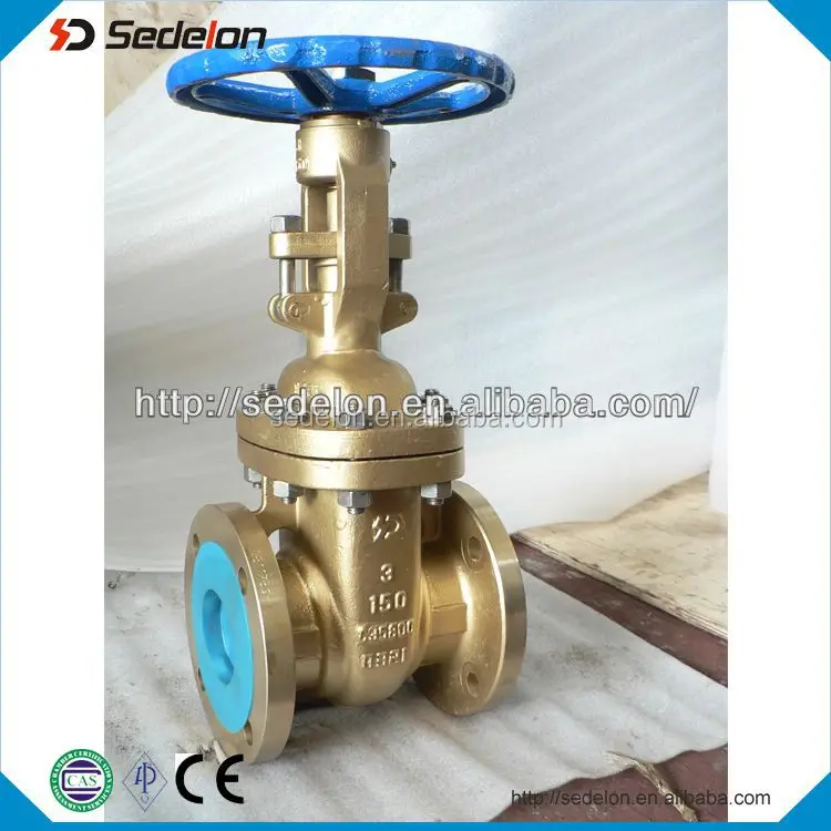 
API Sedelon Bronze C95800 for sea water Gate Valve 