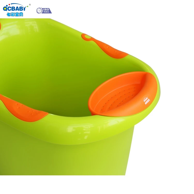 
baby plastic bath tub plastic tub with seat plastic deep baby bath barrel 
