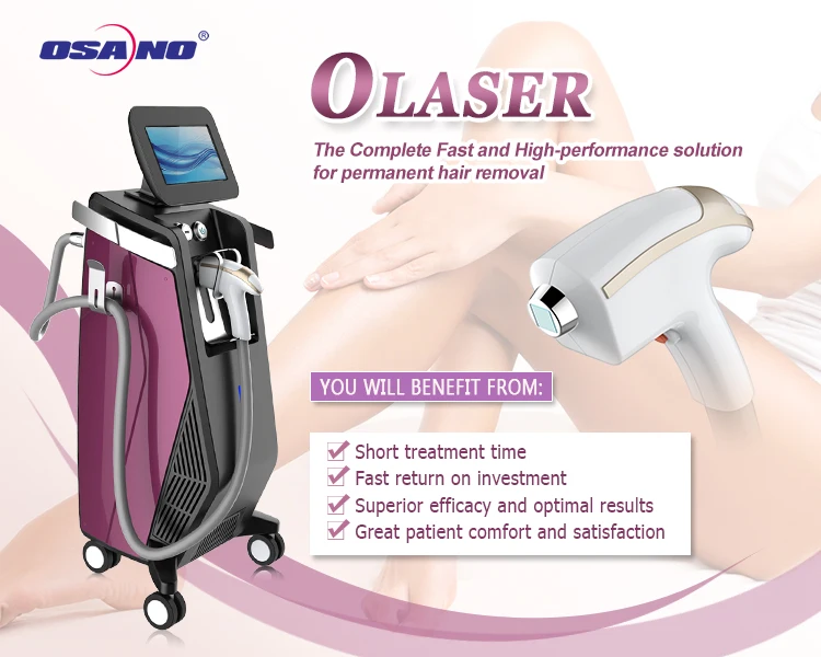 
OSANO professional 808nm painless hair removal machine laser 808 diode 