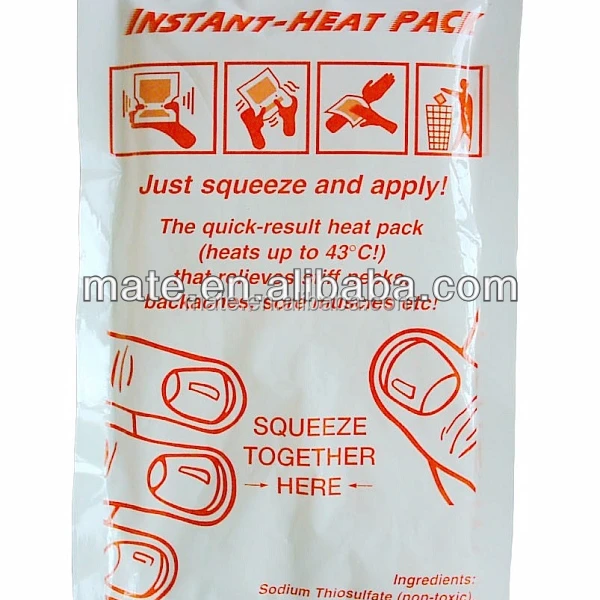 Disposable Instant Heat Pack For First-Aid And Emergency