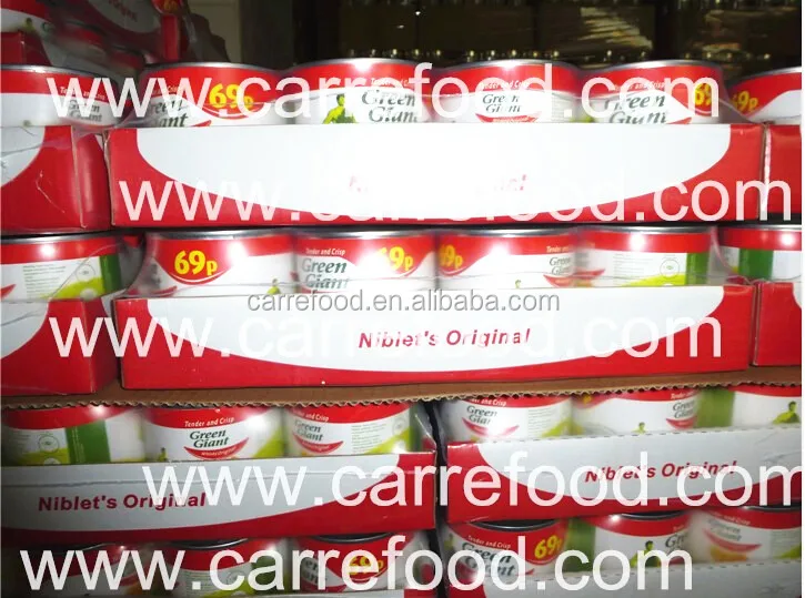 
Sweet corn 340g for green giant from Carre Food company China supplier 