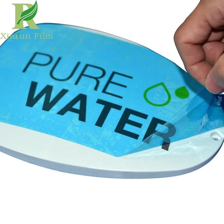 Scratch Against Self Adhesive PE Blue Protective Film for Plastic Sheet