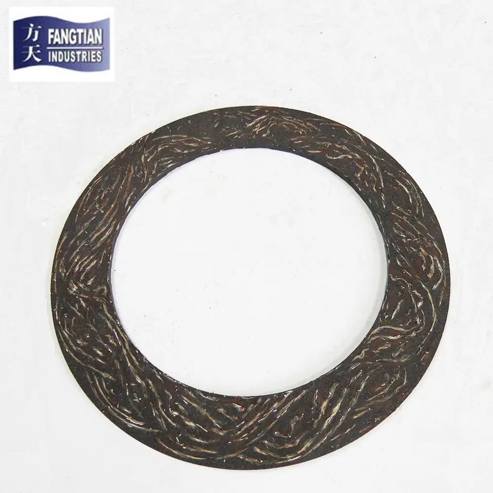 
Medium size clutch facing materials truck parts clutch facing with composite fiber 