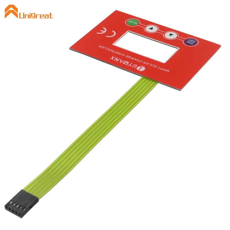 Factory price esd shielding soft touch electrical switch poly dome membrane keyboard tactile keypad for experimental facilities