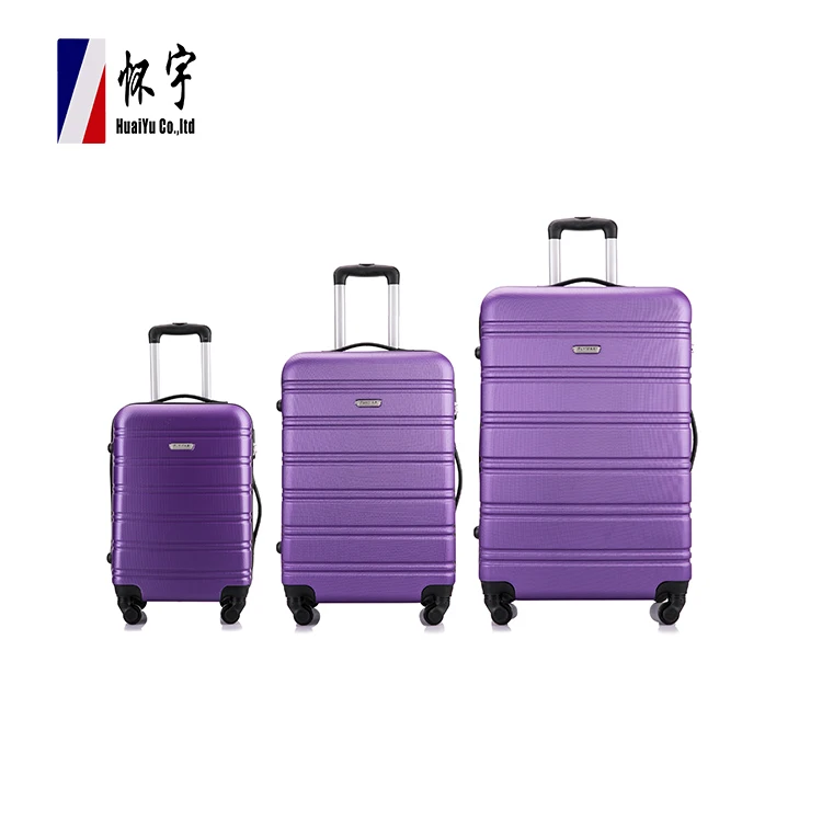 Quality Chinese Products 24 Inch Traveling Lightweight ABS Trolley Suitcase Set