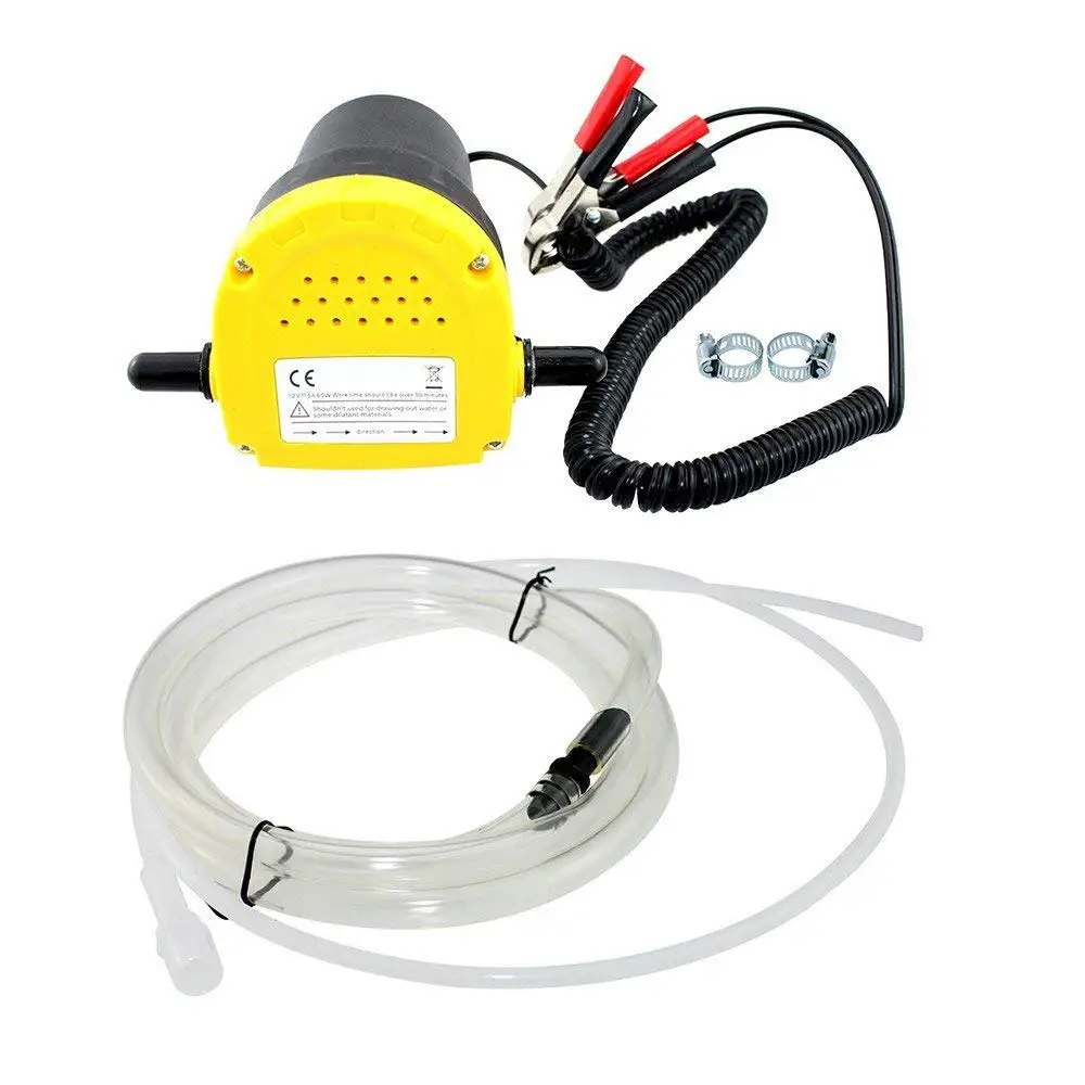 12V 60W Extractor Oil Change Pump Transfer Suction Pump  with Tubes for Auto Car Boat Motorbike RV ATV JET