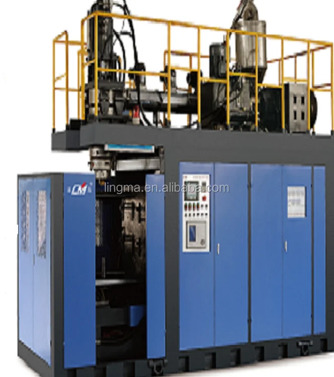 Manufacture 60L PE extruding blow moulding machine