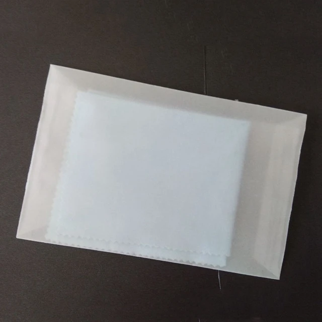 white greaseproof nondeflecting high temperature resistance butter paper envelope for packaging