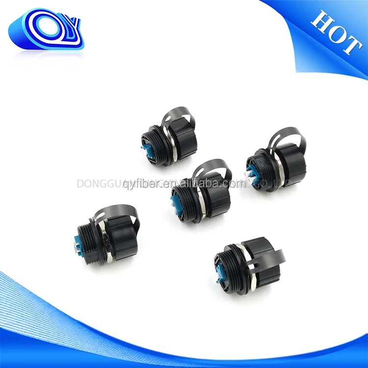 ODVA -LC Duplex IP67 Fiber Optic Cable Sealed Circular LC duplex ODVA patch cord ,RRU(RRH) waterproof connector