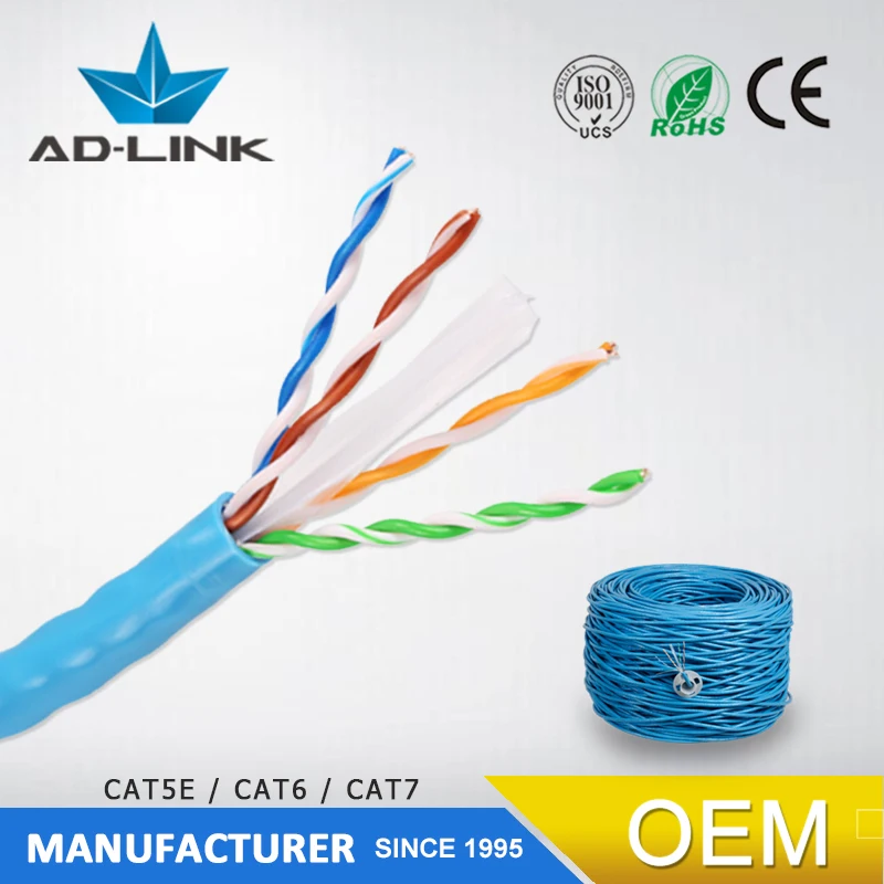 Наружный кабель cat6 utp 23/24awg cca медь 500 м деревянный барабан