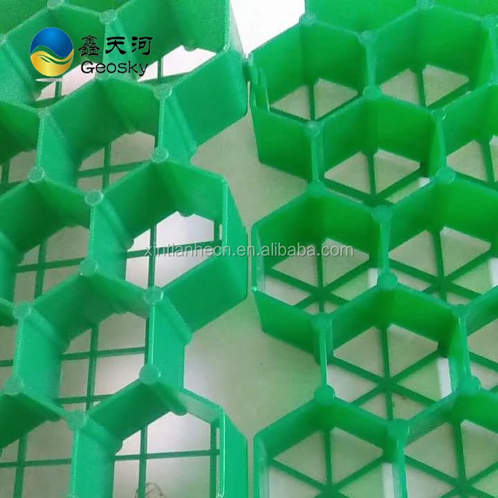 
Factory price HDPE Plastic Grass Paver / Honeycomb grass pavers for parking lot 