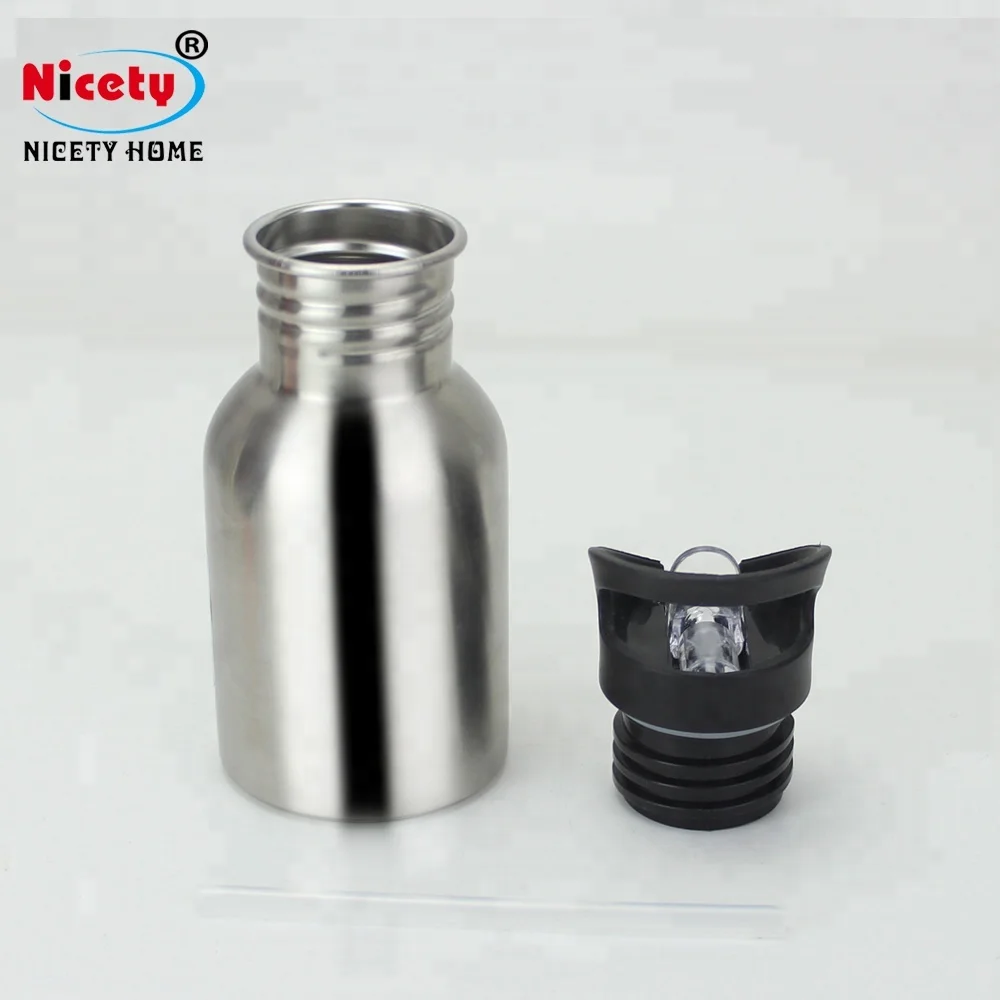 Nicety Stainless Steel Water Cup with Straw Suitable for Kids and Adults Leak Proof Drink Bottle
