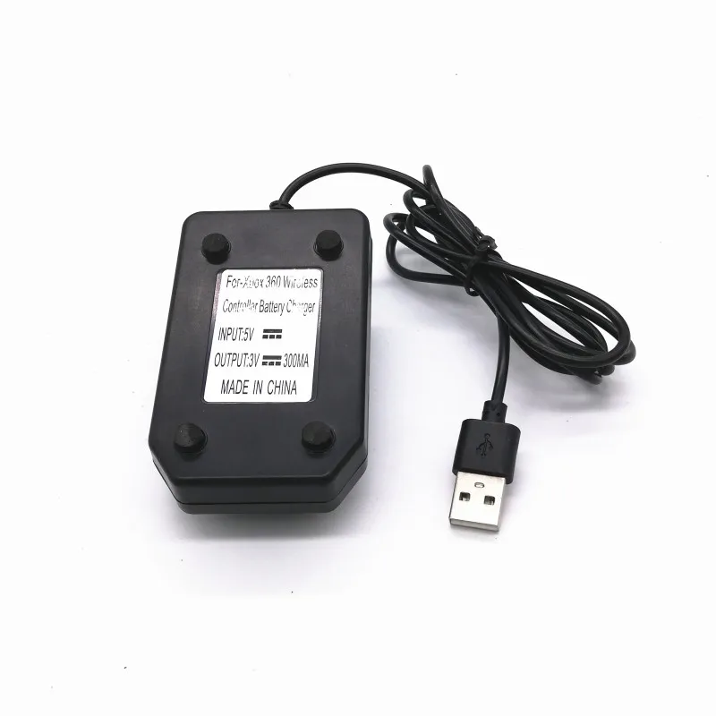 For Xbox 360 Controller Batteries Black White 4800mah Portable Charger Power Bank Rechargeable Pack Ni-mh Battery