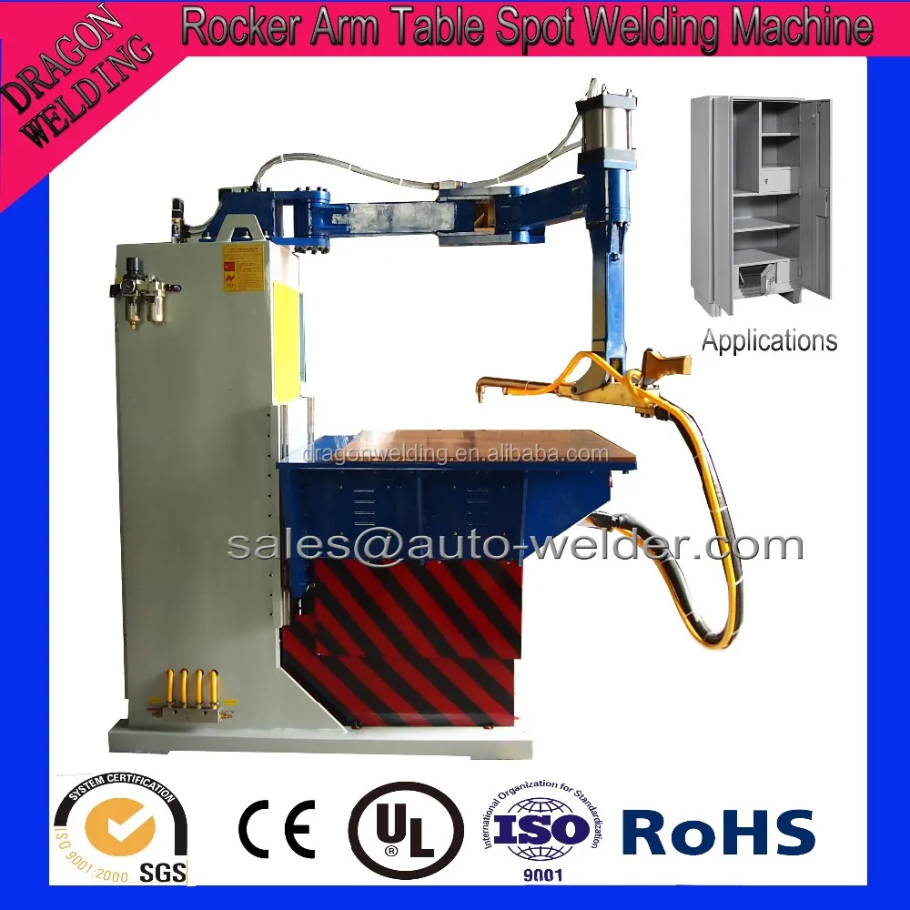 DNT-100K Rocker Arm galvanized Plate Table Spot Welding Machine