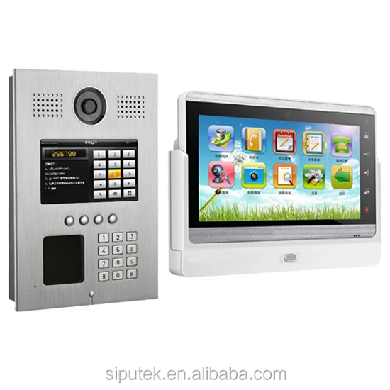 7 дюймов Android TCP Wi-Fi домашней автоматизации Системы IP видео-телефон двери