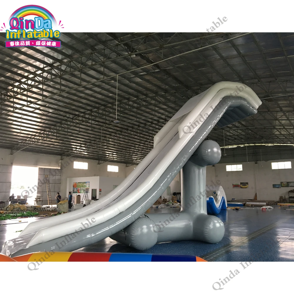 QinDa Inflatable Yacht Slide, Inflatable Slide for Boat, Water Toys for Yachts