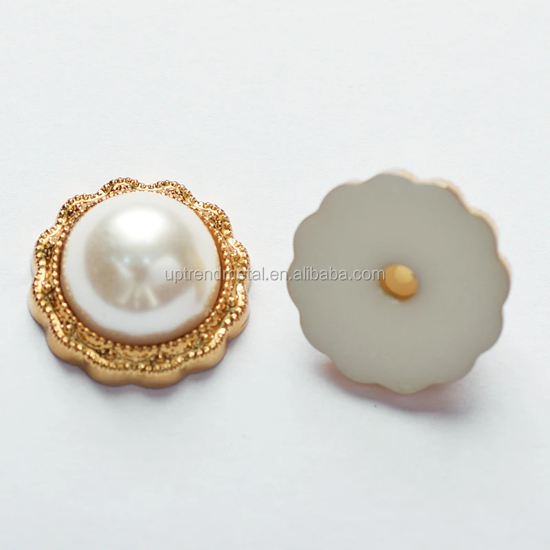 
Fashion Plastic Pearl Rivet Button Decoration For Shoes/Bag 