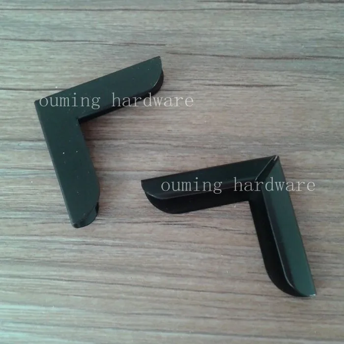 hot selling metal black corner protector for album