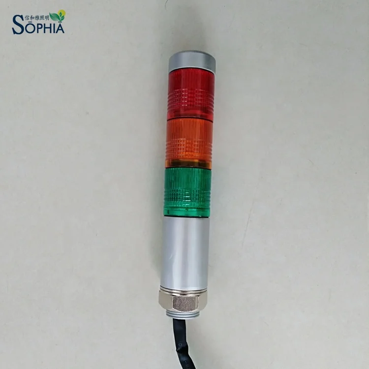 12V 24V 100-240V small thin and slim led signal tower light