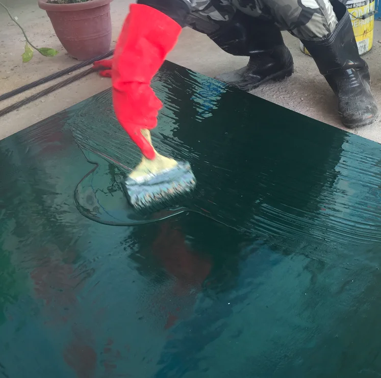 High Elongation Single Component Elastomeric Polyurethane Waterproof Roofing Coating Membrane