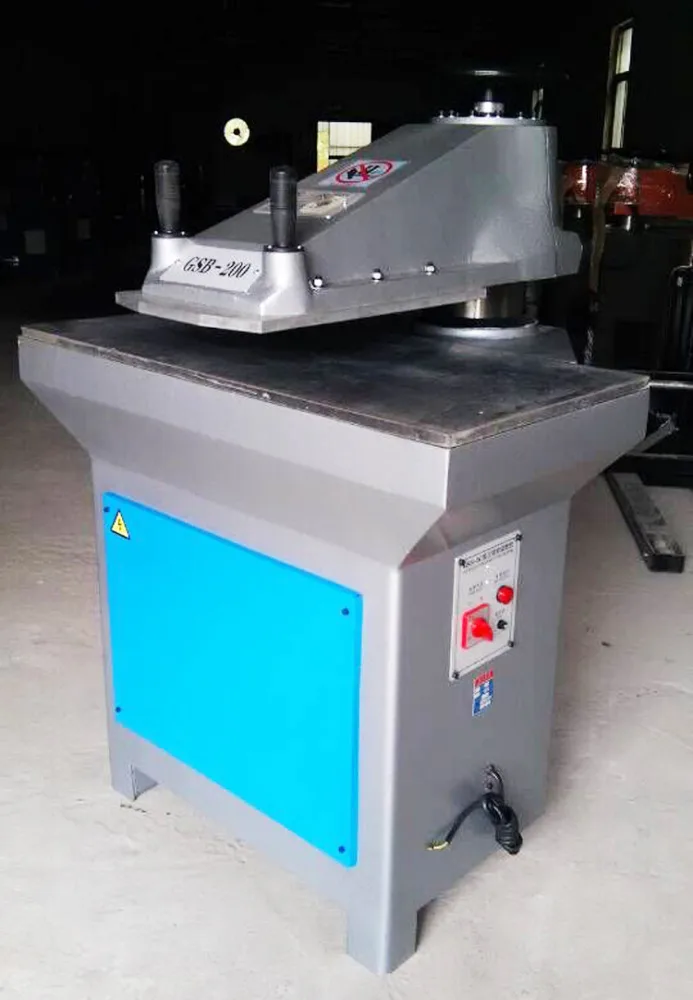 
20 Tons hydraulic swing arm shoe clicker/pressing machine 