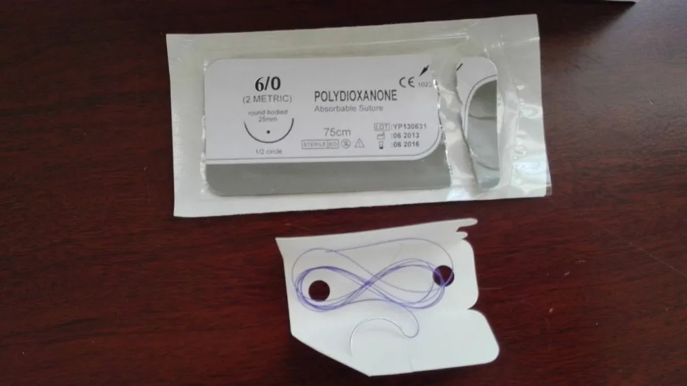 Medical non absorbable and absorbable catgut/PGA/PDO/SILK/NYLON/polyester/polypropylene