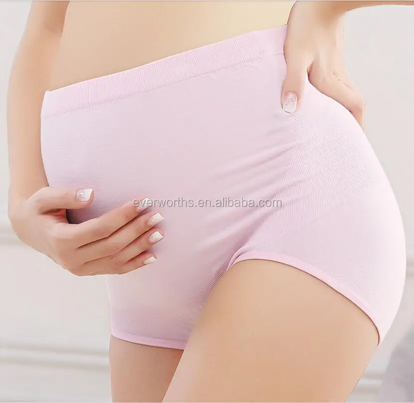 Super comfortable seamless maternity thong underwear