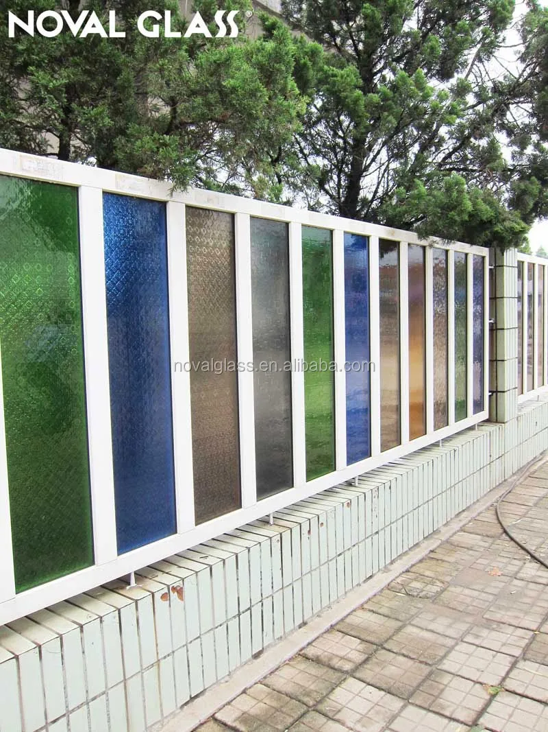 3-10mm Clear And Colored Baroque Rain Fluted Pattern Glass,Glass Pattern