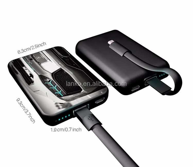 High quality 2022 new trending products slim portable type c power bank supply