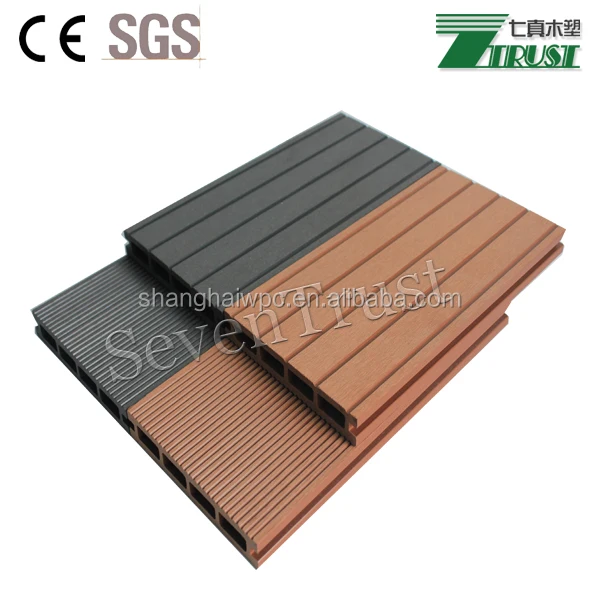 Easily Installed Wpc Outdoor Decking Flooring